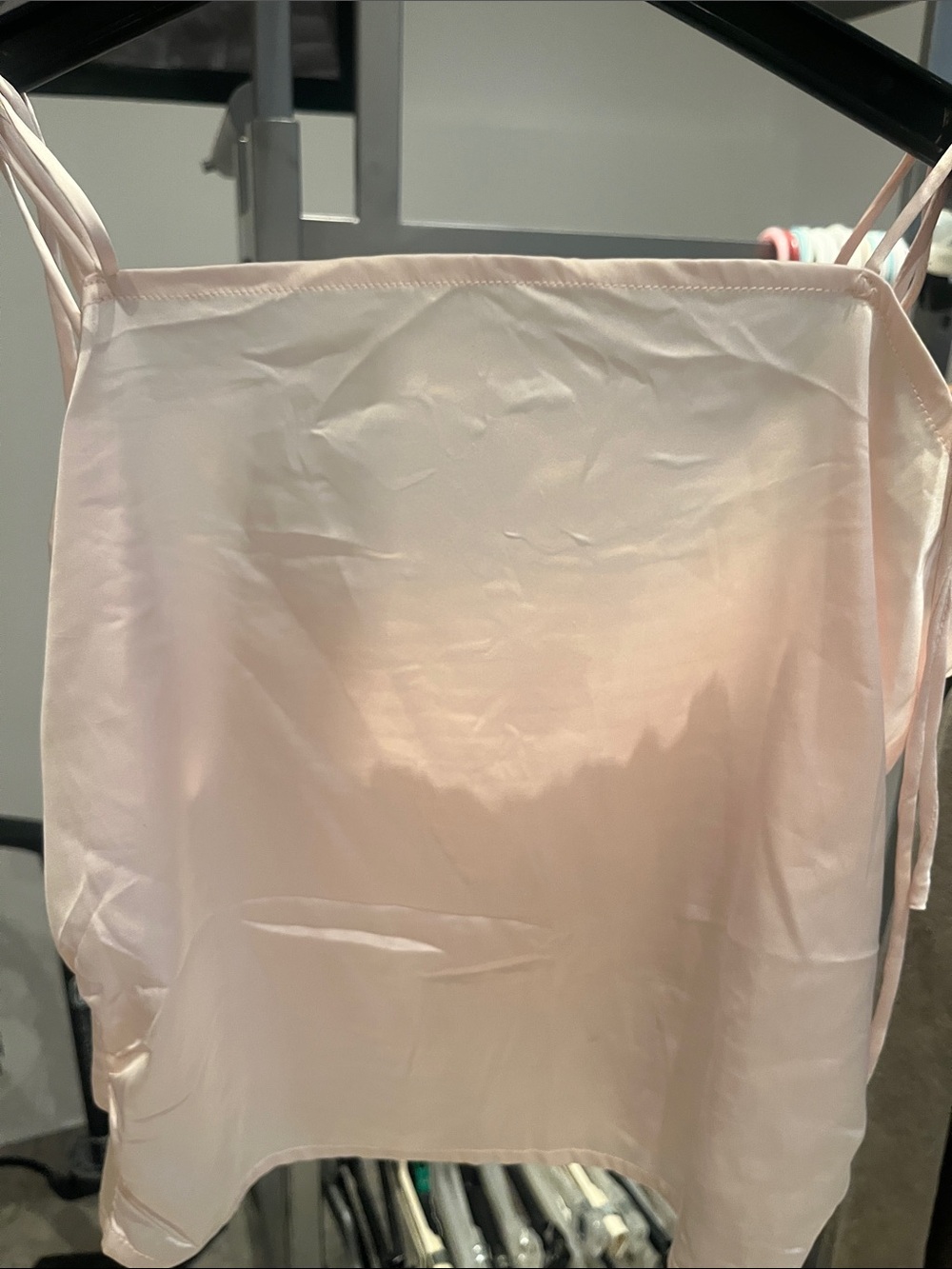 Silky Light Pink Bedding Slip - Elegant Sheer Cover